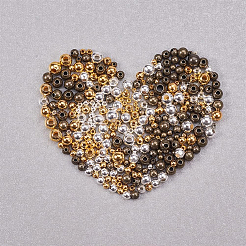 Brass Spacer Beads&nbsp;KK-PH0034-75-WH