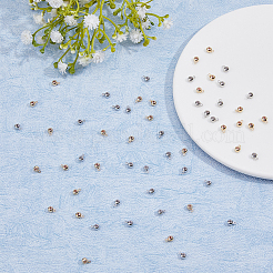 60Pcs 2 Colors Rack Plating Brass Tube Bails&nbsp;KK-DC0004-19