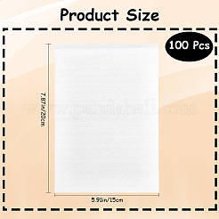 100Pcs Rectangle EPE Foam Pouches&nbsp;PE-WH0007-02F