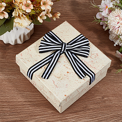 Polyester Stripe Ribbons&nbsp;SRIB-WH0011-326B