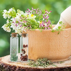 5Pcs 5 Styles Gemstone Chips Bonsai Tree in Column Glass Wish Bottles&nbsp;AJEW-YW0001-58