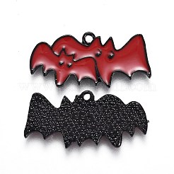 Halloween Theme Alloy Enamel Pendants&nbsp;ENAM-J649-08B-01