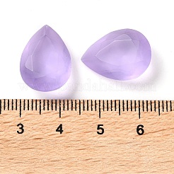 Frosted Glass Rhinestone Cabochons&nbsp;RGLA-G022-02A-371