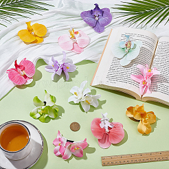 12Pcs 12 Styles Polyester Alligator Hair Clips&nbsp;PHAR-WR0001-05