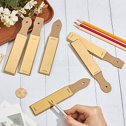 6Pcs 3 Styles Sandpaper File with Wood Pencil Sandpaper Board&nbsp;TOOL-GF0003-57