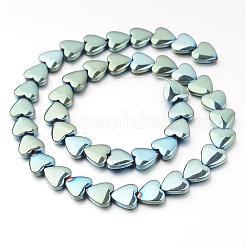Electroplate Non-magnetic Synthetic Hematite Bead Strands&nbsp;G-F300-22C-07