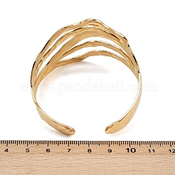 304 Stainless Steel Cuff Bangles for Women&nbsp;BJEW-G757-03G