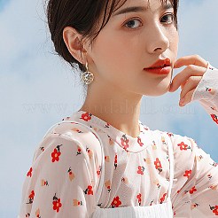 28個7スタイルラックメッキ合金エナメルペンダント  ライトゴールド  ミックスカラー  20~34x25~27.5x1.5~2.5mm  穴：1.6~2mm  4個/スタイル&nbsp;ENAM-SZ0002-88