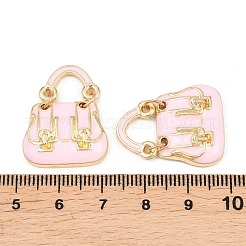 合金エナメルチャーム  ラックめっき  バッグのチャーム  カドミウムフリー＆ニッケルフリー＆鉛フリー  ゴールドカラー  ミックスカラー  26x20x5mm  穴：9x6.5mm&nbsp;FIND-B062-08G