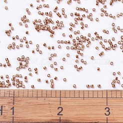 MIYUKIデリカビーズ  シリンダー  日本製シードビーズ  11/0  （db0421)亜鉛メッキバーントオレンジ  1.3x1.6mm  穴：0.8mm  約2000PCS /ボトル  10 G /ボトル&nbsp;SEED-JP0008-DB0421