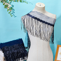 Polyester Tassel Lace Ribbon&nbsp;OCOR-WH0070-175D
