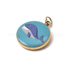 Printed 304 Stainless Steel Pendants&nbsp;SA-CBACFAA-04G