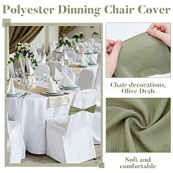Polyester Dinning Chair Cover&nbsp;AJEW-WH0481-275B