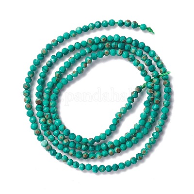 Synthetic Malachite Beads Strands&nbsp;G-A021-03A-1