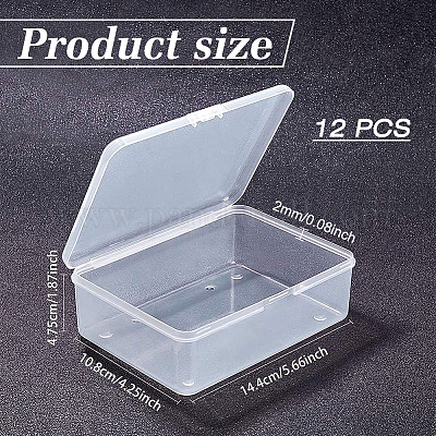 12Pcs Plastic Bead Containers&nbsp;CON-BC0008-07-1