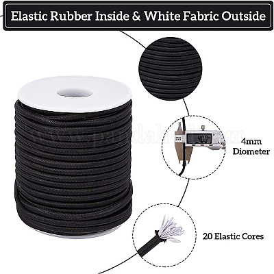 Elastic Cord&nbsp;EC-WH0001-01-4mm-1