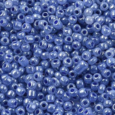 ガラスシードビーズ  セイロン  ラウンド  ライラック  8/0  3mm  穴：1mm  約10000個/ポンド&nbsp;SEED-A011-3mm-146-1