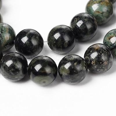 Natural Kambaba Jasper Beads Strands&nbsp;G-M172-8mm-01-1