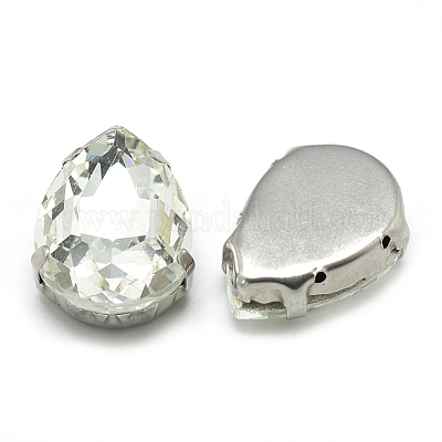 Sew on Rhinestone&nbsp;RGLA-T035-18x25mm-01-1