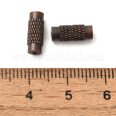 Brass Screw Clasps&nbsp;KK-G186-R-NF-1