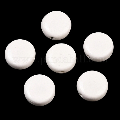Handmade Porcelain Beads&nbsp;PORC-Q215-15x14mm-03-1