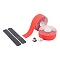 EVA Non-slip Band, Plastic Plug, Bicycle Accessories, Red, 30.5mm, 2rolls/set