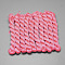 Polyester Thread, Chinese Knotting Cord, Light Coral, 1mm, about 28.43 yards(26m)/bundle, 10 bundles/bag