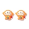 Resin Cabochons, Monkey, Sandy Brown, 20x23x9.5mm