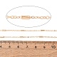 Brass Cable Chains&nbsp;KK-CBA8B26-01-2