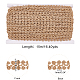 Braided Jute Ribbon&nbsp;OCOR-WH0079-21A-2