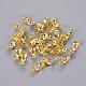 Iron Bead Tips Knot Covers&nbsp;X-E037Y-G-1