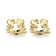 メッキアクリルビーズ  カニ  黄金メッキ  17x20.5x9mm  穴：2.8mm&nbsp;SACR-T017-88-1