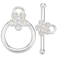 1Pc 925 Sterling Silver Toggle Clasp&nbsp;STER-BBC0005-59-1