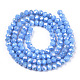 Electroplate Glass Beads Strands&nbsp;EGLA-A034-P4mm-B28-2
