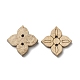 2-Hole Natural Coconut Buttons&nbsp;COCB-G002-02-2