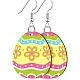 Printed Easter Acrylic Dangle Earrings&nbsp;FS-WG616F7-01-1