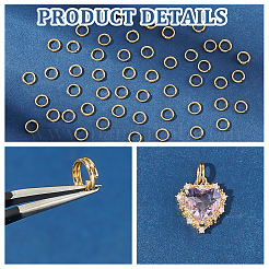 2 Bags Brass Split Rings&nbsp;FIND-BC0005-12B
