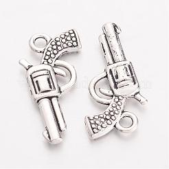 Zinc Alloy Gun Necklace Pendant&nbsp;EA9073Y