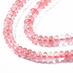 Cherry Quartz Glass Beads Strands&nbsp;G-S366-106