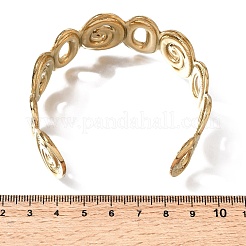 Hammered 304 Stainless Steel Cuff Bangles for Women&nbsp;BJEW-T030-02G