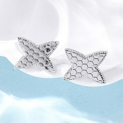 Brass Stud Earrings&nbsp;EJEW-D288-04P