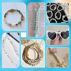32Pcs 26 Styles Glass and Gold Enamel Beads&nbsp;G-PH0003-21