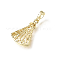 Religion Brass Pendants&nbsp;KK-L276-05G