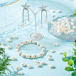 50Pcs Natural Cultured Freshwater Pearl Beads&nbsp;PEAR-TA0001-43
