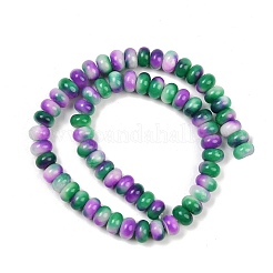 Dyed Natural White Jade Beads Strands&nbsp;G-G107-A25-01