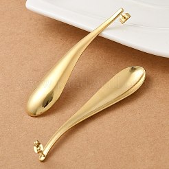 Ion Plating(IP) 304 Stainless Steel Teardrop Stud Earrings for Women&nbsp;EJEW-M089-07G