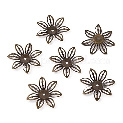 Multi-Petal Iron Bead Caps&nbsp;IFIN-WH0070-04AB