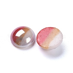 Opaque Glass Cabochons&nbsp;GGLA-S038-12G-8mm
