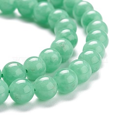 Natural Glass Beads Strands&nbsp;G-F688-01-6mm