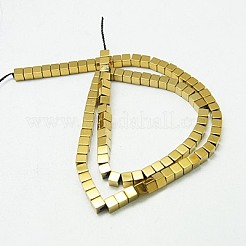 Non-magnetic Synthetic Hematite Beads Strands&nbsp;G-K018-4mm-01